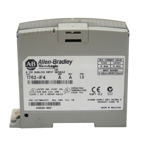 1762-IF4 New Allen Bradley MicroLogix Analog Input Module